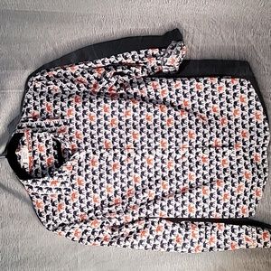 Crown and ivy button up women's shirt size medium